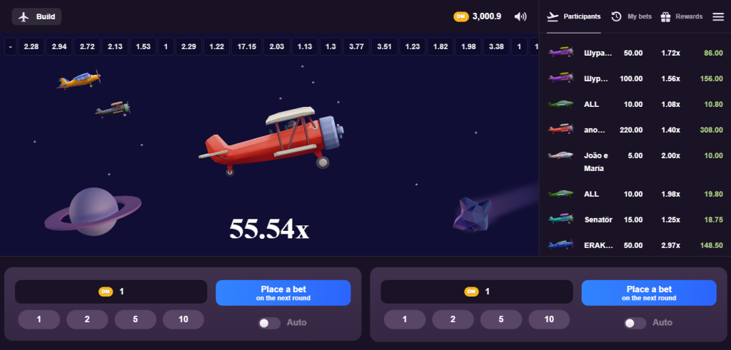 Aviatrix ойыны
