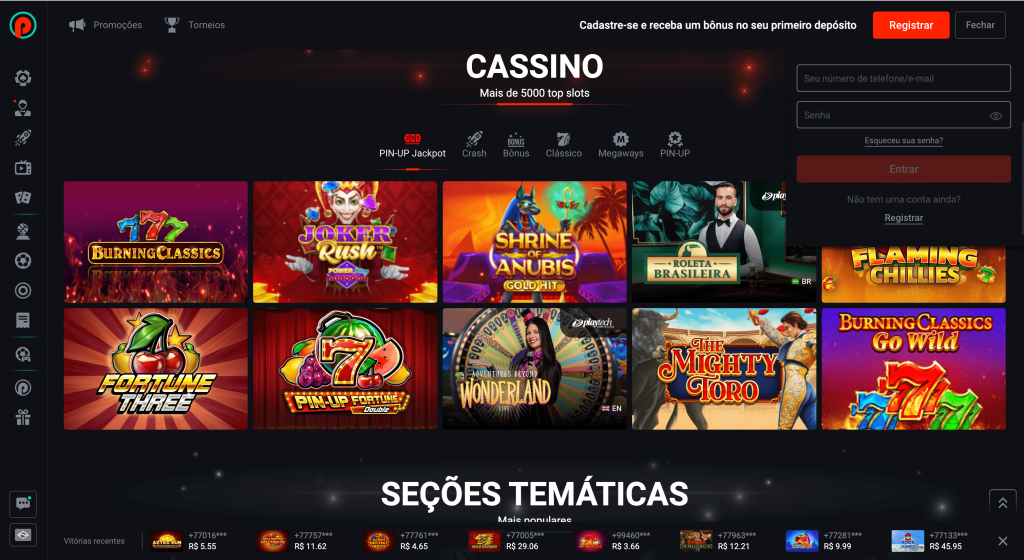 Pin Up Casino Recenze
